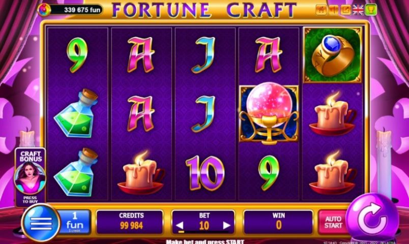 Бонусы Fortune Craft