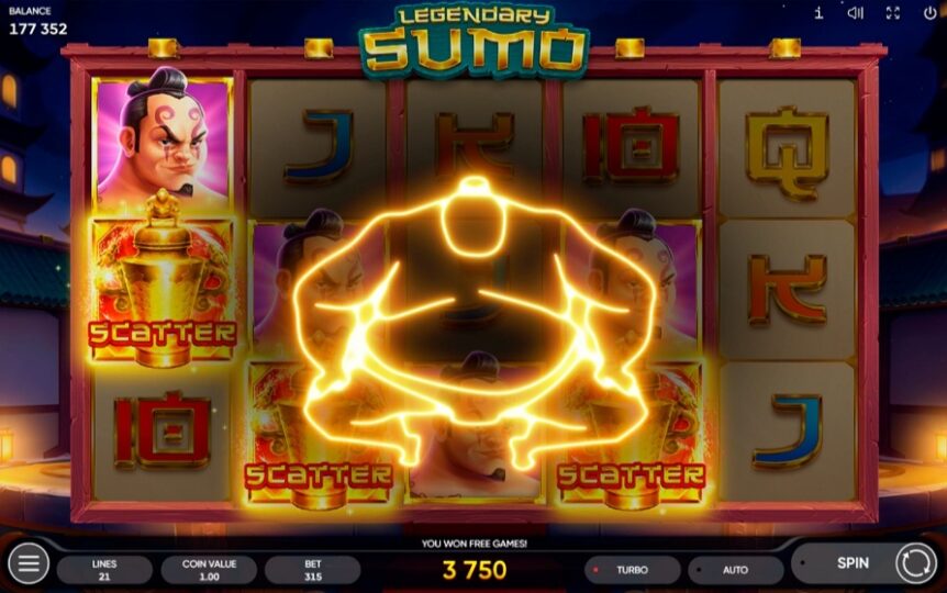 Слот Legendary Sumo