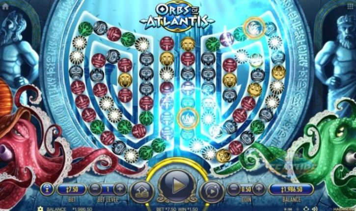 Встроенные бонусы Orbs of Atlantis