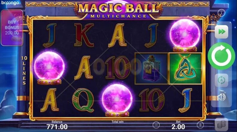 Комбинации Magic Ball Multichance