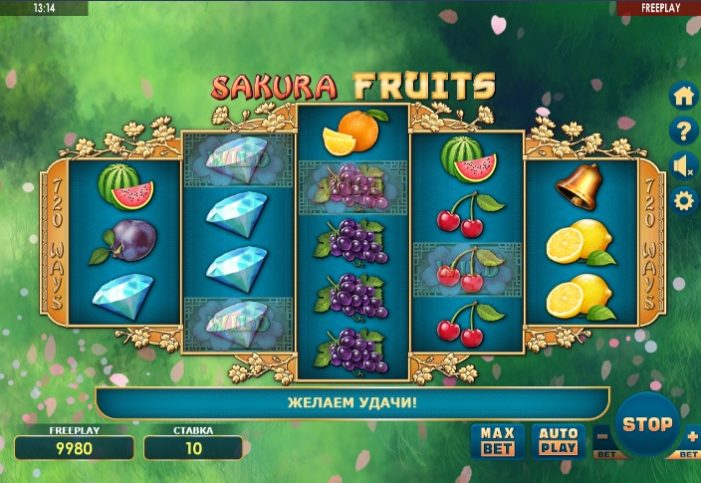 Слот Sakura Fruits