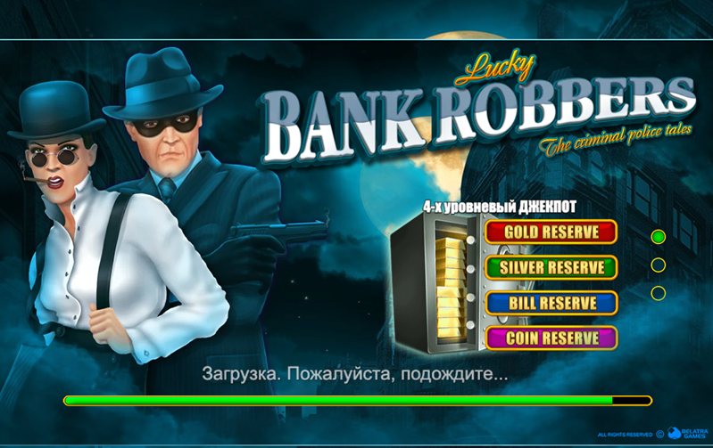 Обзор слота Lucky Bank Robbers